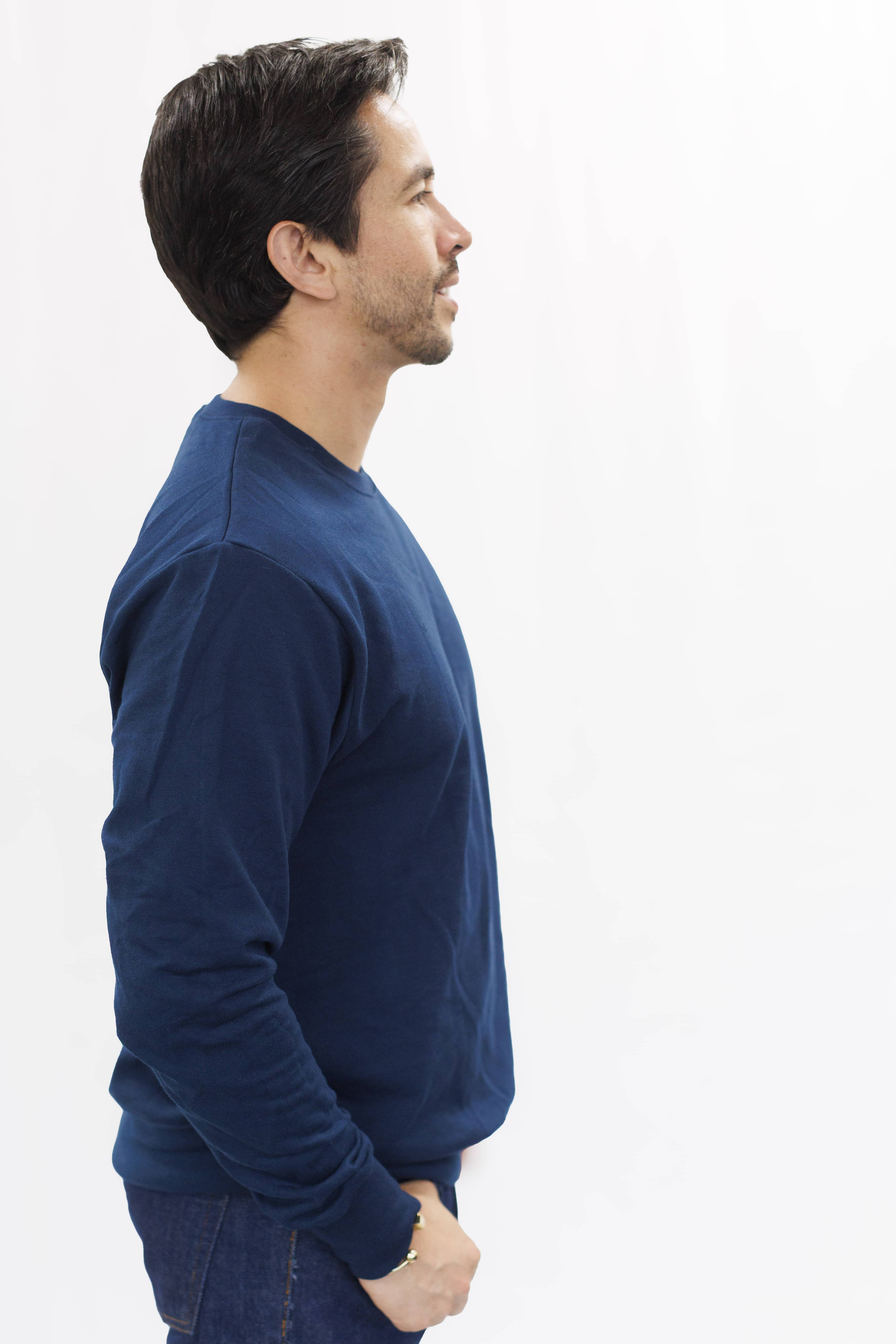 SUDADERA CUELLO REDONDO UNISEX hover